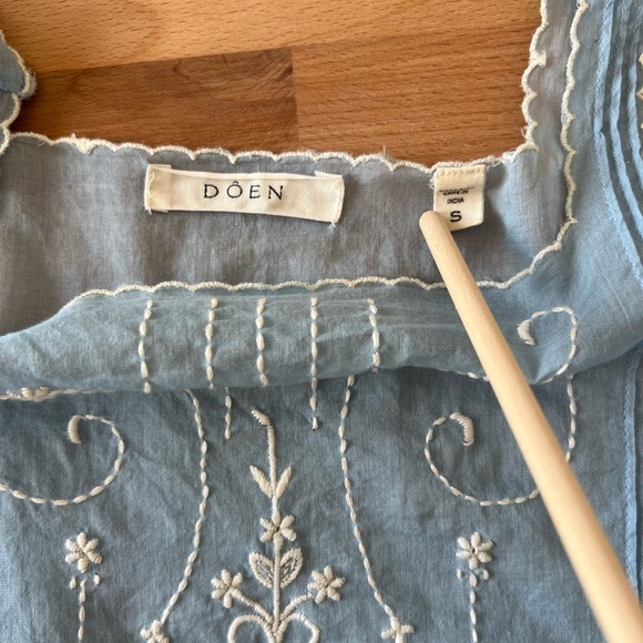 Doen Auden Blouse in Hyacinth - Picture 5 of 10